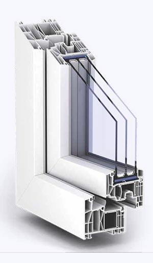 Trocal Heide Bauelemente 88mm Premiumfenster