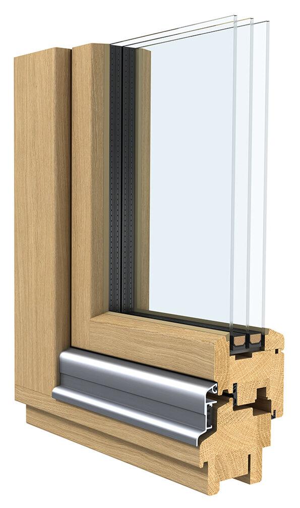 Holzfenster IV88 Schmidt Visbek Heide Bauelemente