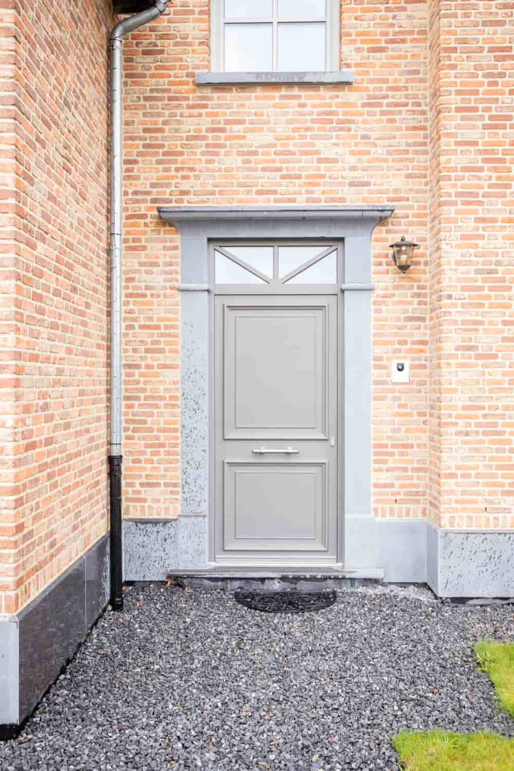 Kömmerling Haustür mit Oberlicht Heide